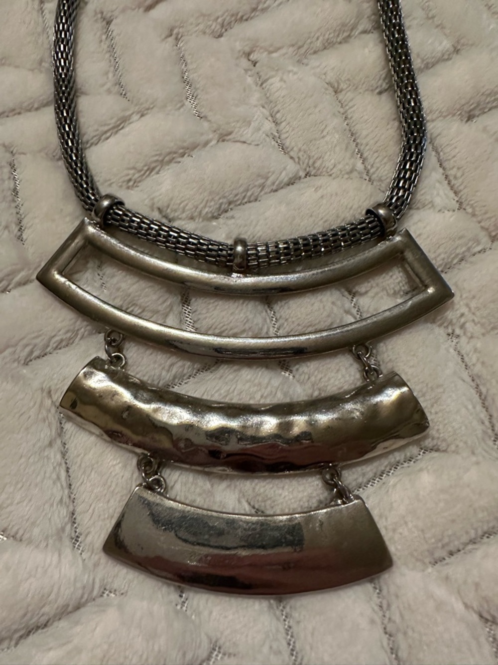 3 Statement Necklaces gold and silver- Women’s Jewelry